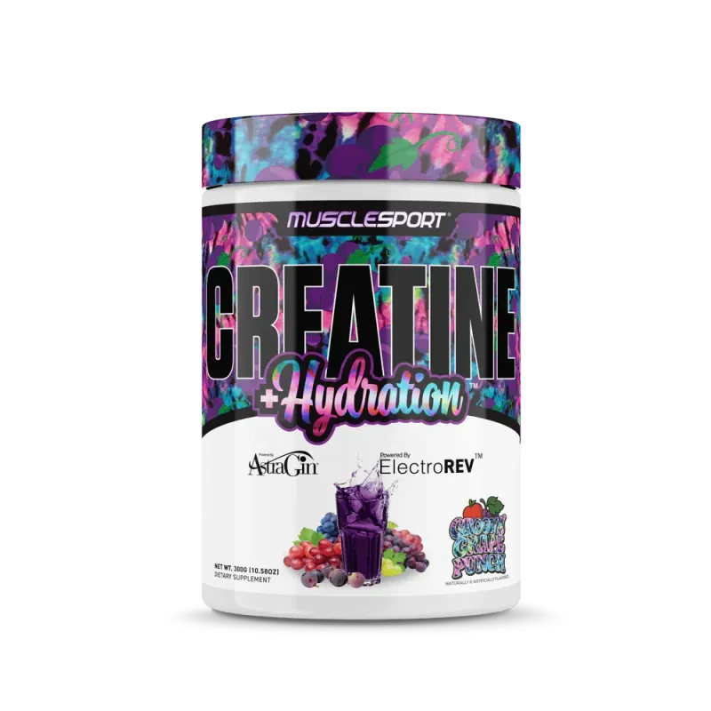 MuscleSport USA Creatine + Hydration 300g