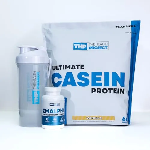 The Health Project Ultimate Casein Protein | High Protein Powder