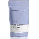 INNOPURE INNOPURE Perimenopause & Menopause Complex Supplements (2 Month Supply) Red Clover, Wild Yam, Maca, Sage and Vitamins Including B6 for Hormone Regulation, Pure-Fill, 60 Capsules, UK Made
