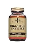 Solgar Solgar Digestive Enzymes Tablets - Pack of 100 - Increase Nutrient Absorption - Holistic Digestion Support - Gluten Free