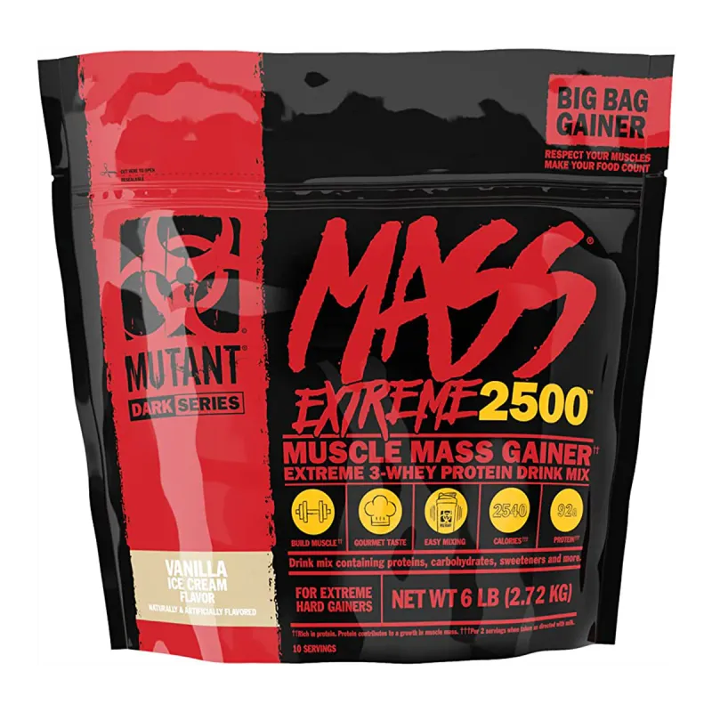 Mutant Mass Extreme 2500 2.72kg Vanilla Ice Cream