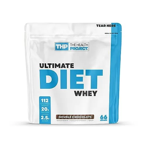The Health Project Ultimate Diet Whey Protein 2kg | Low Calorie