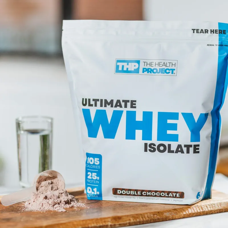 The Health Project Ultimate Whey Protein Isolate | Muscle Growth