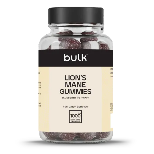 Bulk Bulk 60 Lion's Mane Gummies - Blueberry Flavour - Nootropic - Vegan